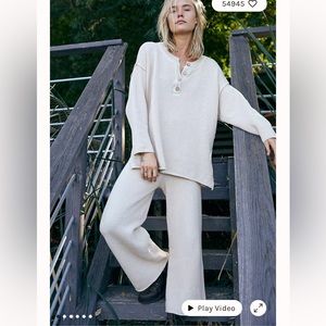 Free People Hailee Sweater Set